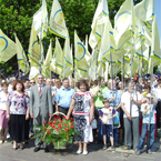Днепропетровские народники почтили память героев войны